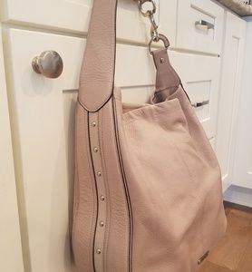 Authentic Coach pebbled leather hobo bag.